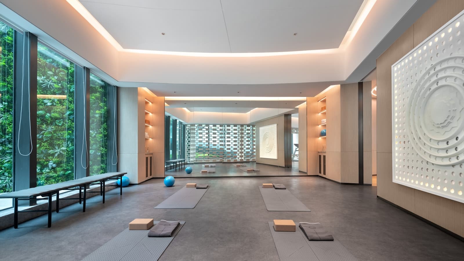 Yoga & movement — illustrative